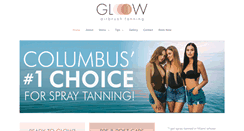 Desktop Screenshot of glowairbrushtans.com